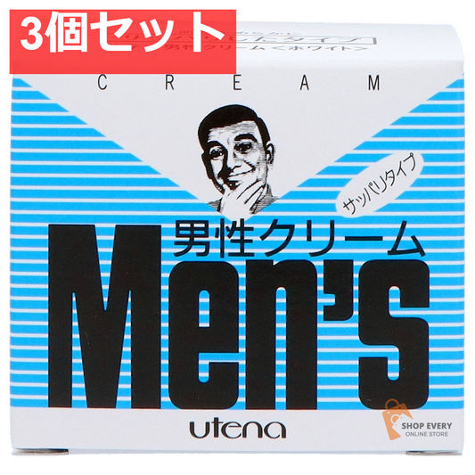 ウテナ 男性クリーム さっぱり 60g 3個セット まとめ売り