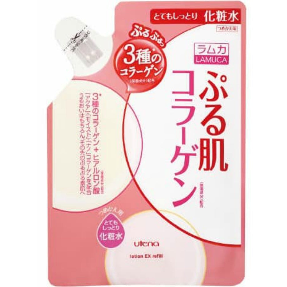 ウテナ ラムカ ぷる肌化粧水 とてもしっとり つめかえ用 180mL 8個セット まとめ売り
