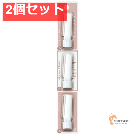 貝印 bi-hada ompa ビハダオンパ L 替刃 3個入 2個セット まとめ売り