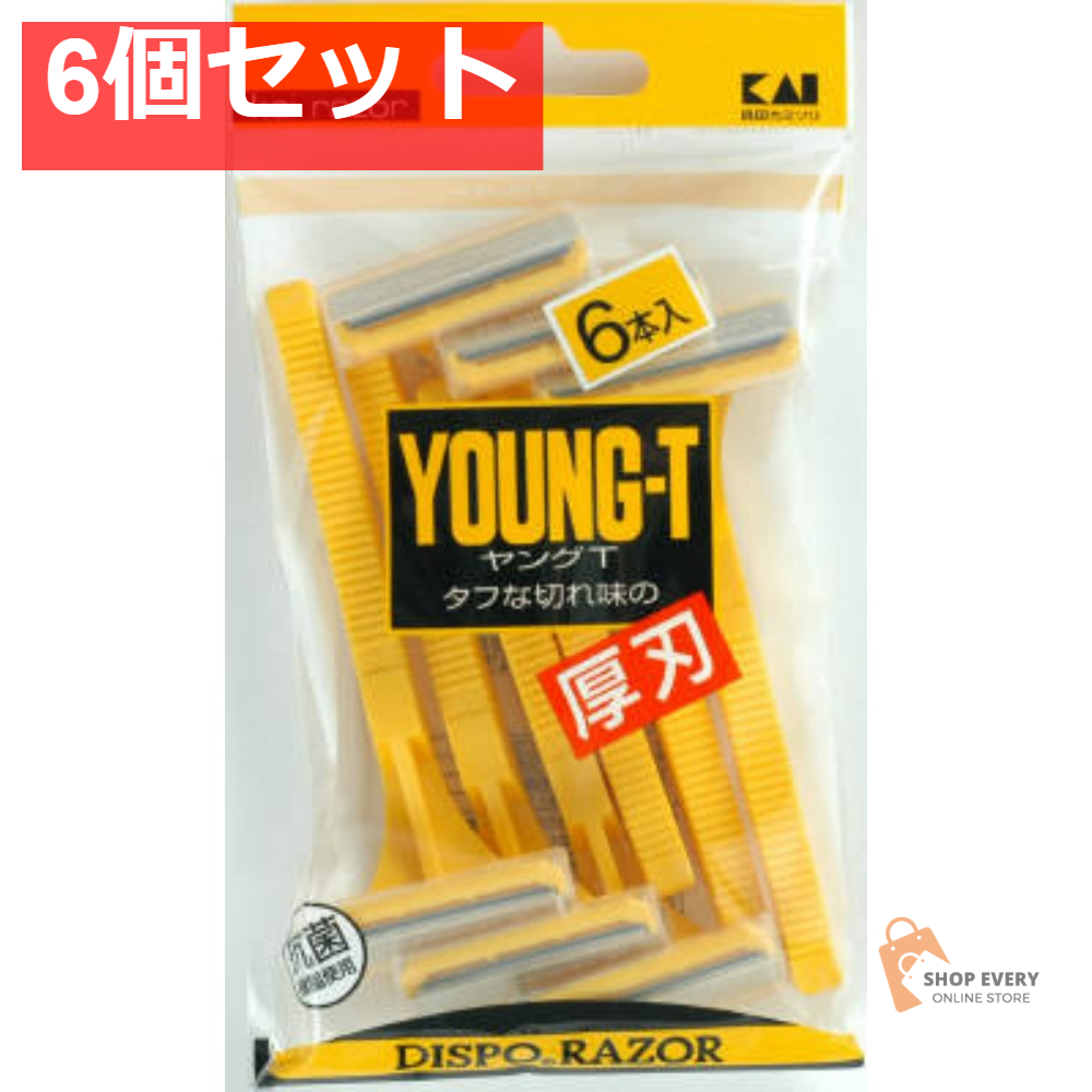 04370 ヤングT 6本入り 6個セット まとめ売り