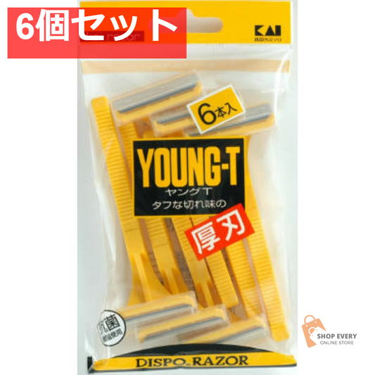 04370 ヤングT 6本入り 6個セット まとめ売り