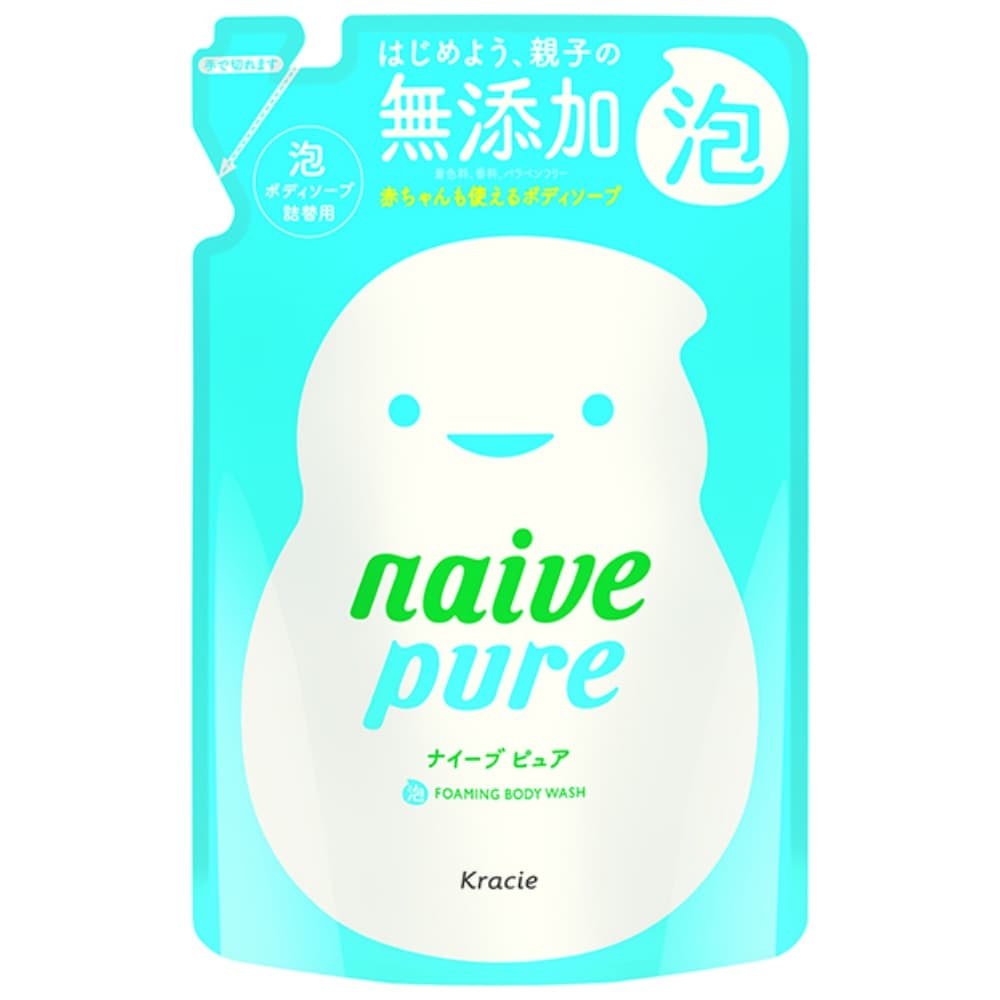 クラシエ ナイーブピュア 泡ボディソープ 詰替用 450mL 3個セット まとめ売り