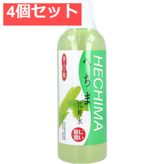 美人の館 へちま化粧水 400mL 4個セット まとめ売り
