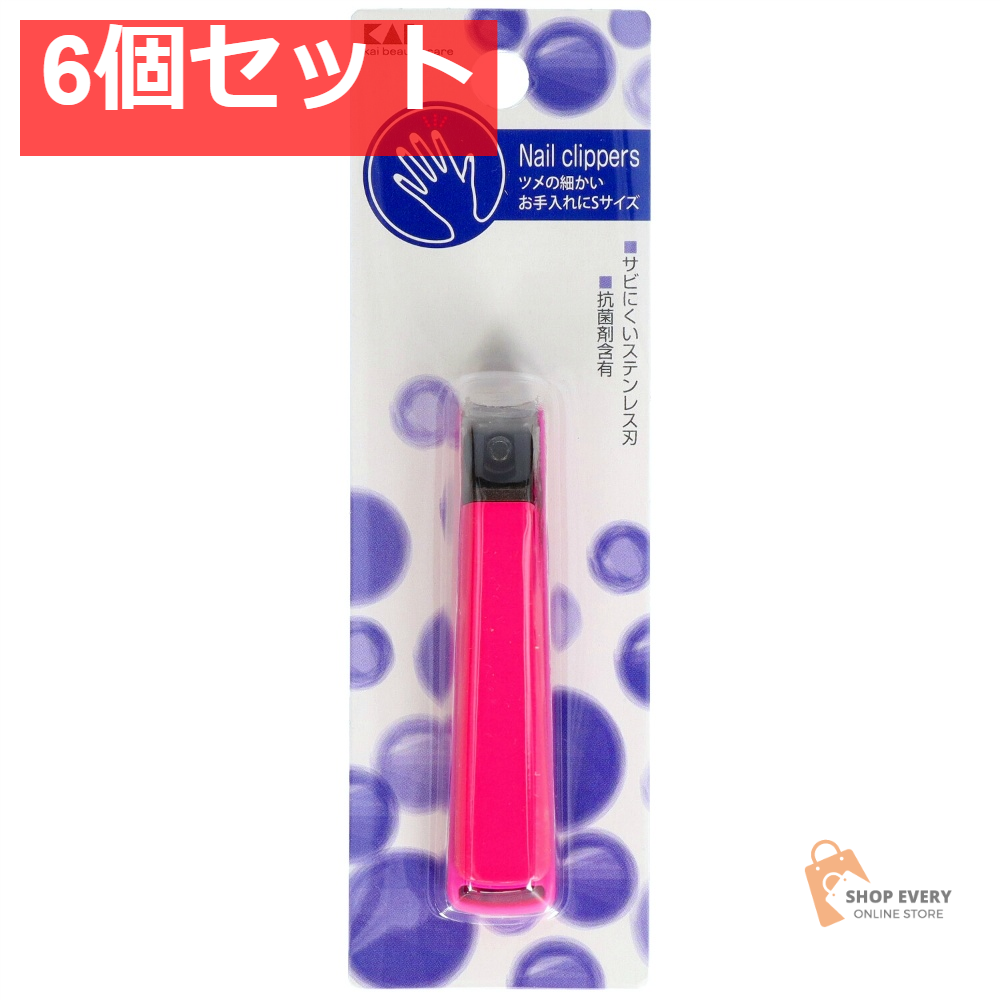 貝印 ニュースタンダードツメキリ S HL0601 6個セット まとめ売り