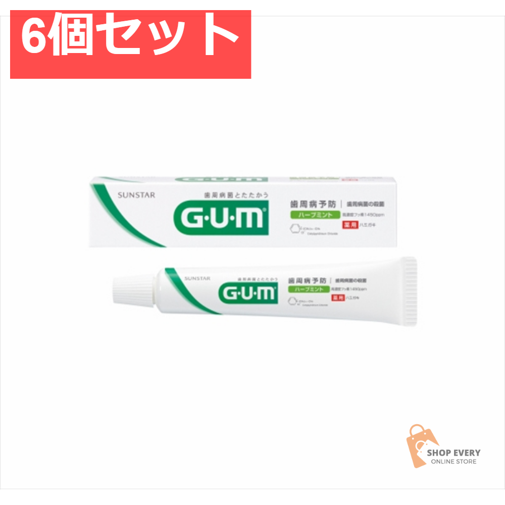 ガム・デンタルペースト35G 6個セット まとめ売り
