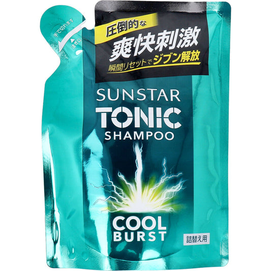 サンスタートニックシャンプー COOL BURST 詰替用 340mL