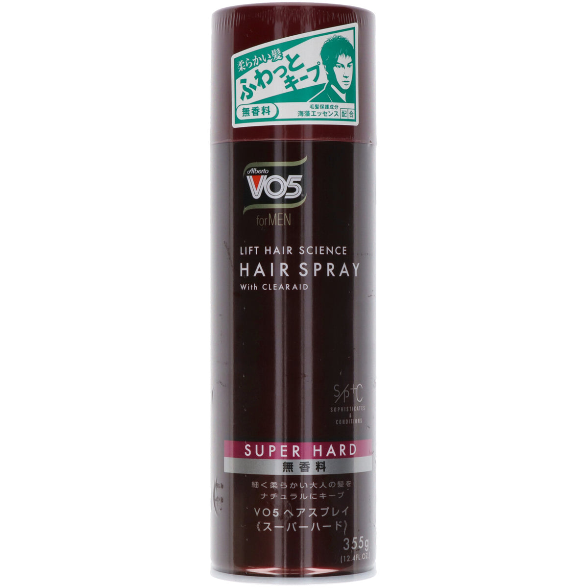 サンスター VO5 フォーメン ヘアスプレイ スーパーハード 無香料 355g 9個セット まとめ売り