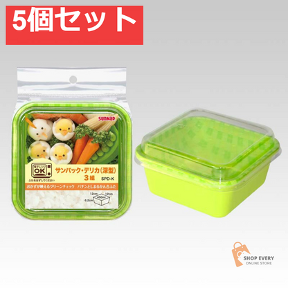 サンナップ サンパックデリカ 深型 450mL 5個セット まとめ売り