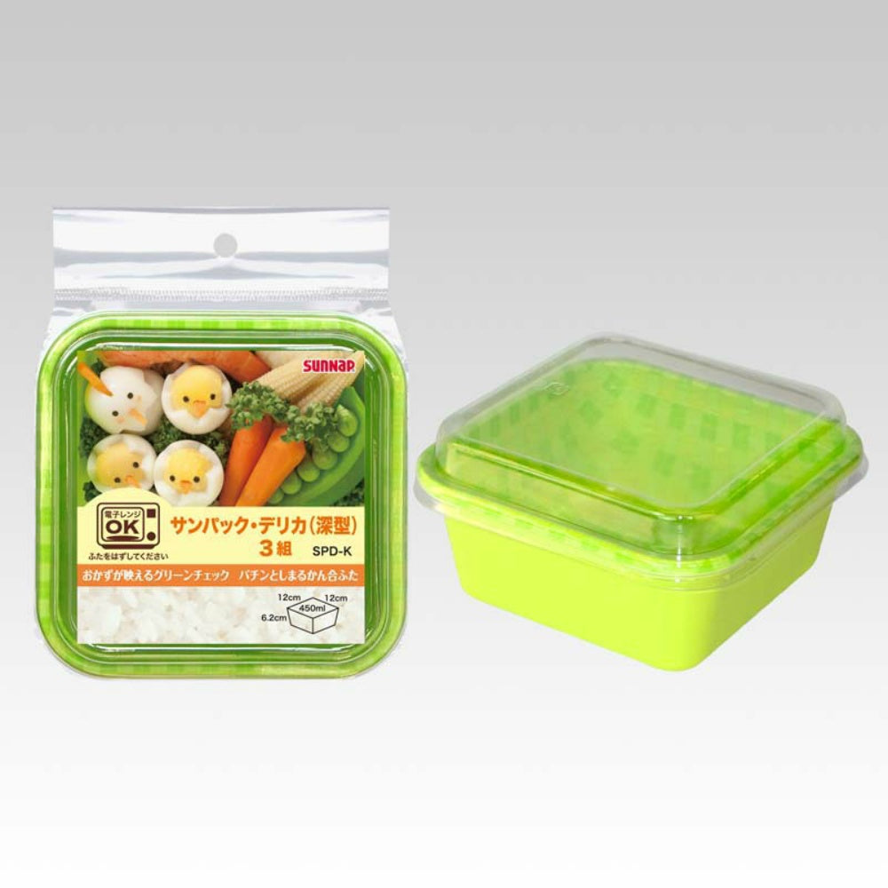 サンナップ サンパックデリカ 深型 450mL 5個セット まとめ売り