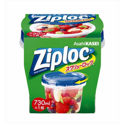 旭化成 ジップロック スクリューロック 730ml 1個 3個セット まとめ売り