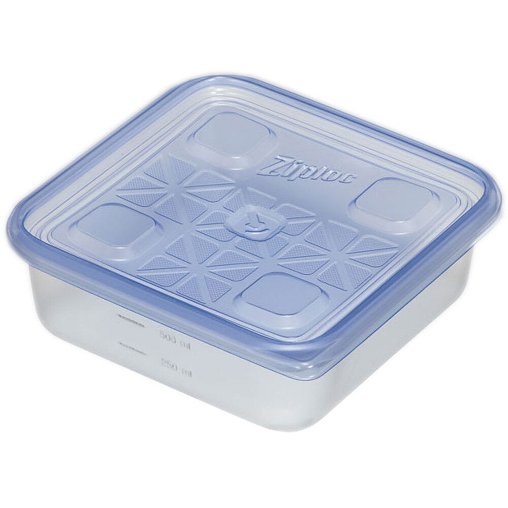 5個セット 業務用 ジップロック コンテナー 正方形 700mL×10個入