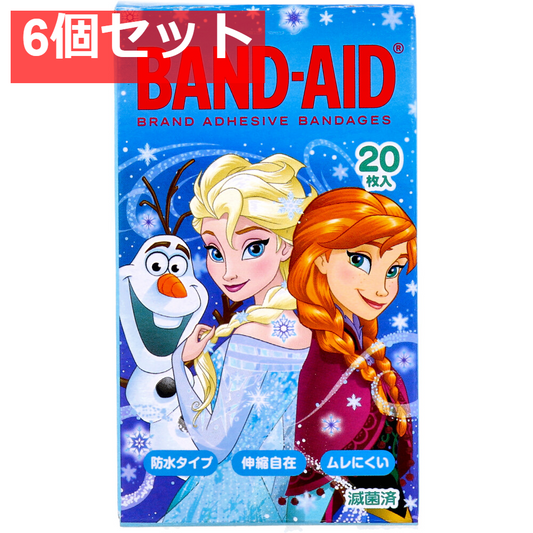 バンドエイド アナと雪の女王 20枚 6個セット まとめ売り