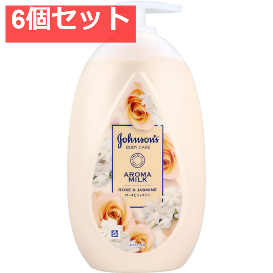 ジョンソンボディケア エクストラケア アロマミルク ローズとジャスミンの香り 500mL 6個セット まとめ売り
