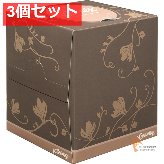 日本製紙クレシア クリネックス ティシュー デグランデ 96W 3個セット まとめ売り