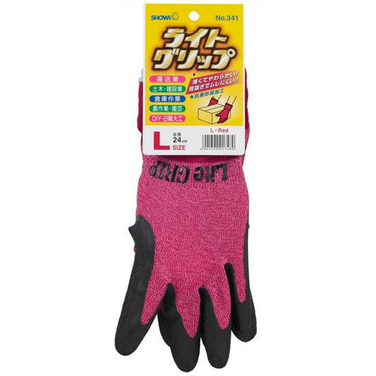 ライトグリップ（タグ付き）Lレッド