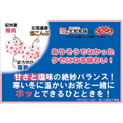 塩こん部長の梅飴 50g 5個セット まとめ売り