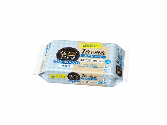 キレキラ！トイレシート 替20枚 無香性