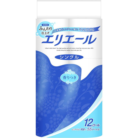 エリエールトイレットティシュー12Rシングル