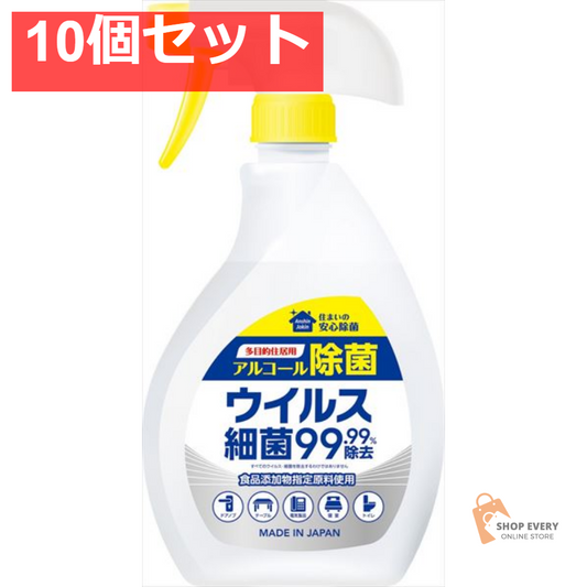 第一石鹸 多目的住居用アルコール 除菌本体 400ML 10個セット まとめ売り
