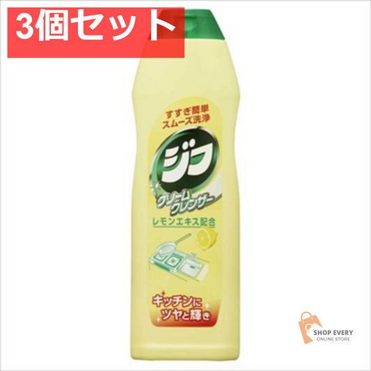 ユニリーバ・ジャパン クリームクレンザージフ レモン 270ml 3個セット まとめ売り