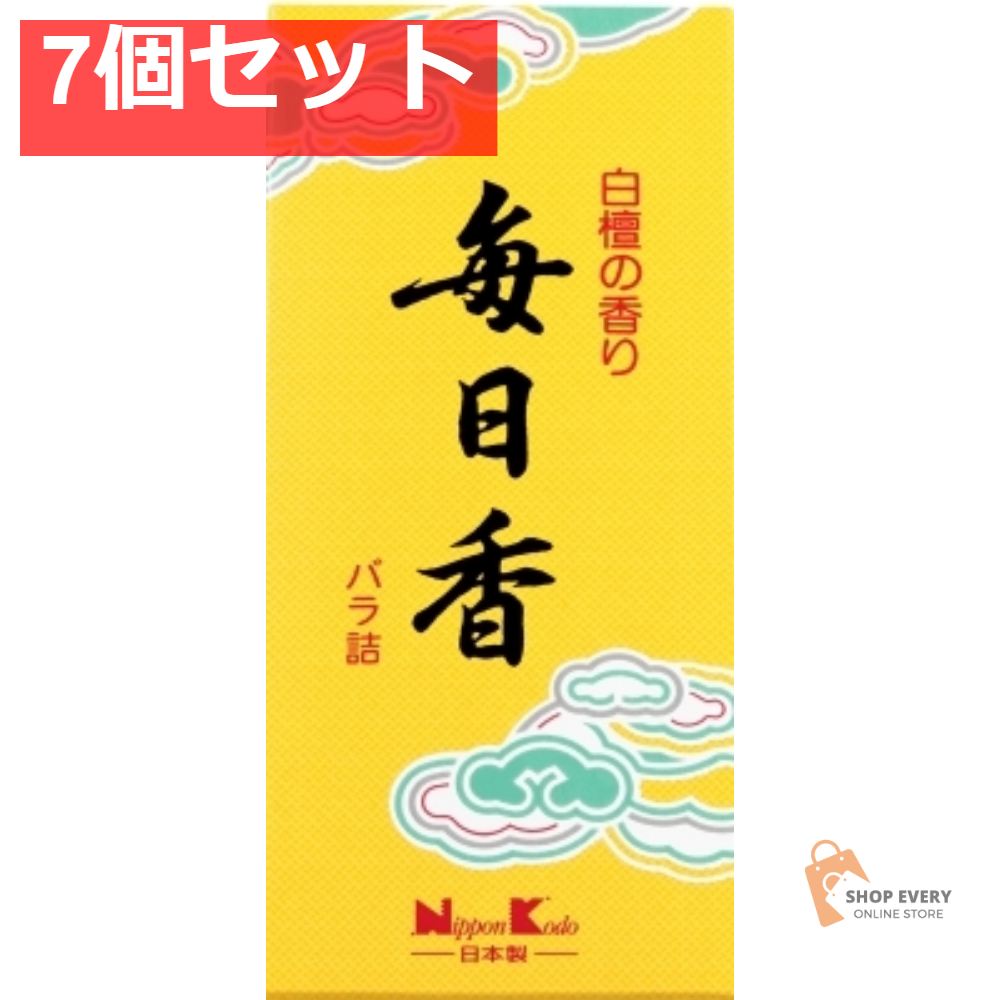 毎日香 小型バラ詰 70G 7個セット まとめ売り