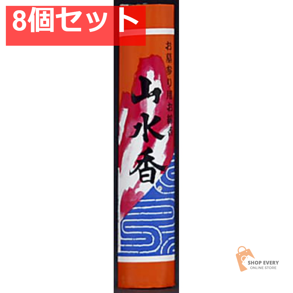 日本香堂 山水香 バラ ＃142 8個セット まとめ売り