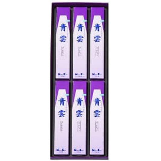 日本香堂 青雲 バイオレット 進物型 6箱包装品