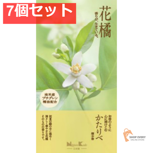 日本香堂 かたりべ 花橘 バラ詰 7個セット まとめ売り