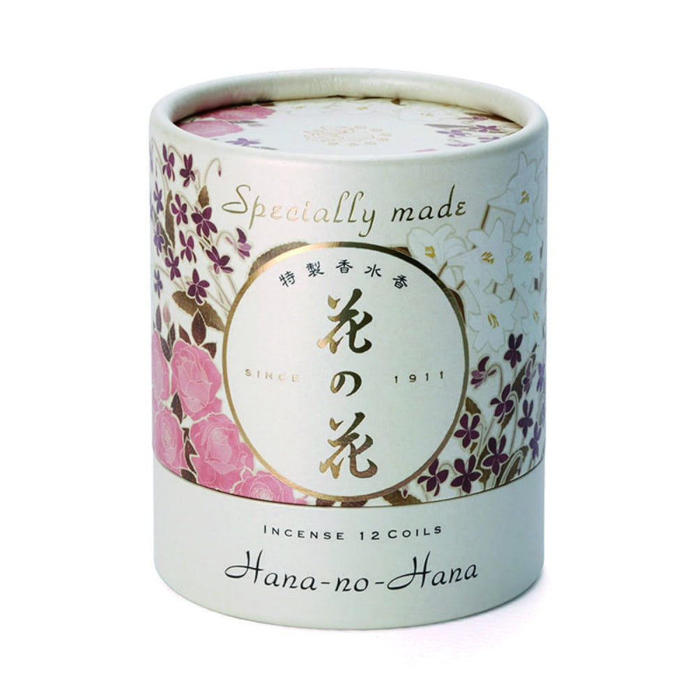 日本香堂 特製 花の花 3種入 うず巻 12巻入 10個セット まとめ売り