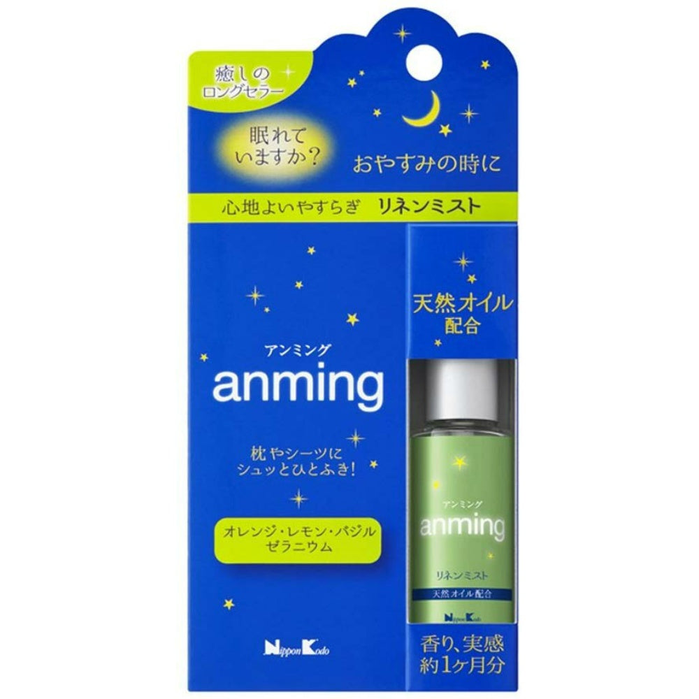 日本香堂 アンミング リネンミスト 15mL 7個セット まとめ売り