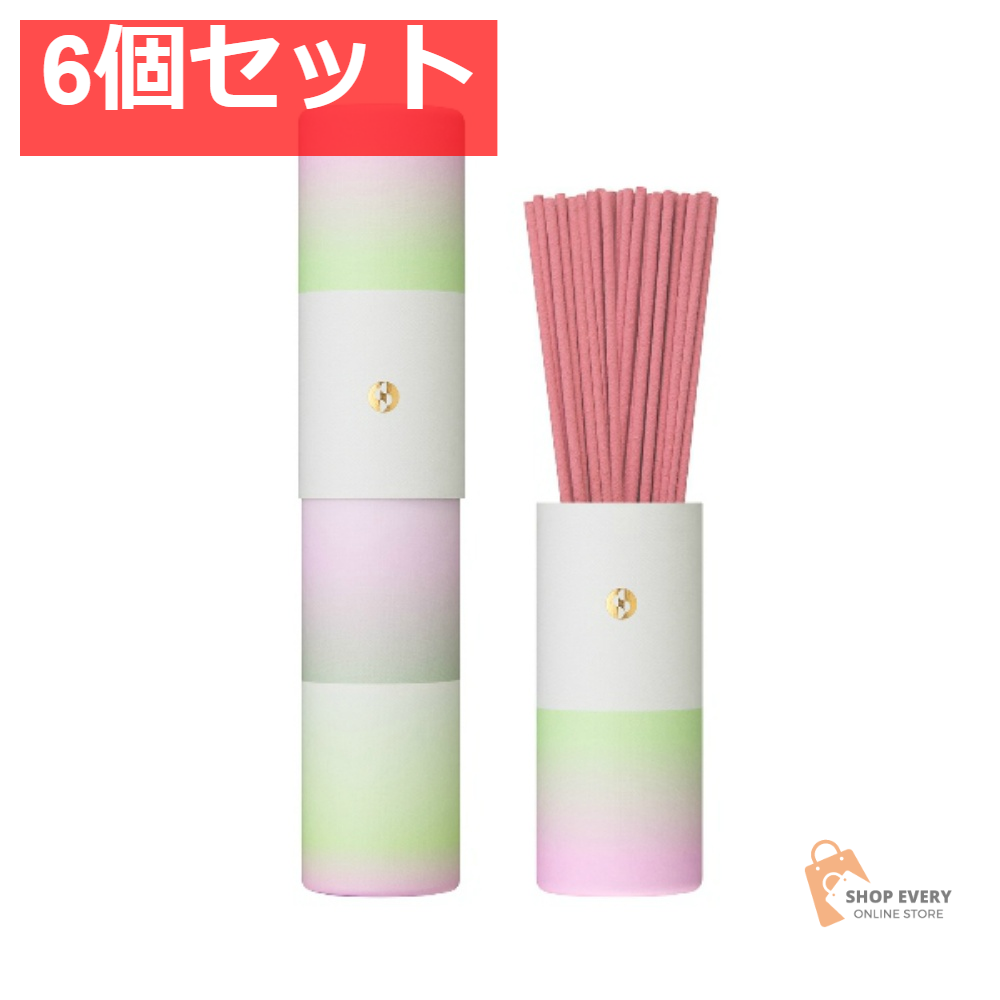 日本香堂 セントスケープ さくら＆グリーンリーフ 30本入 6個セット まとめ売り