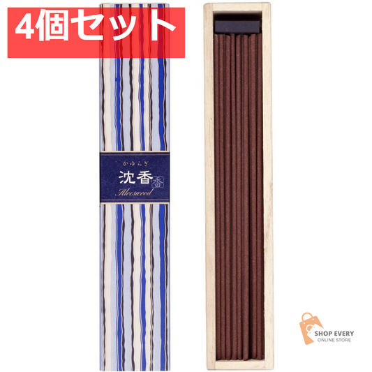 かゆらぎ スティック 沈香40G 4個セット まとめ売り