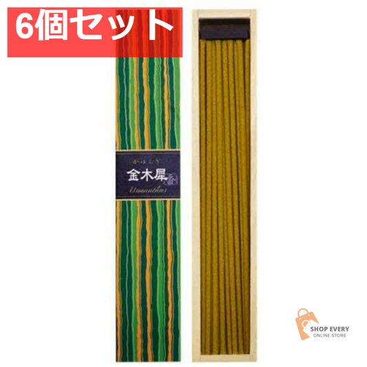 かゆらぎ スティック 金木犀40G 6個セット まとめ売り
