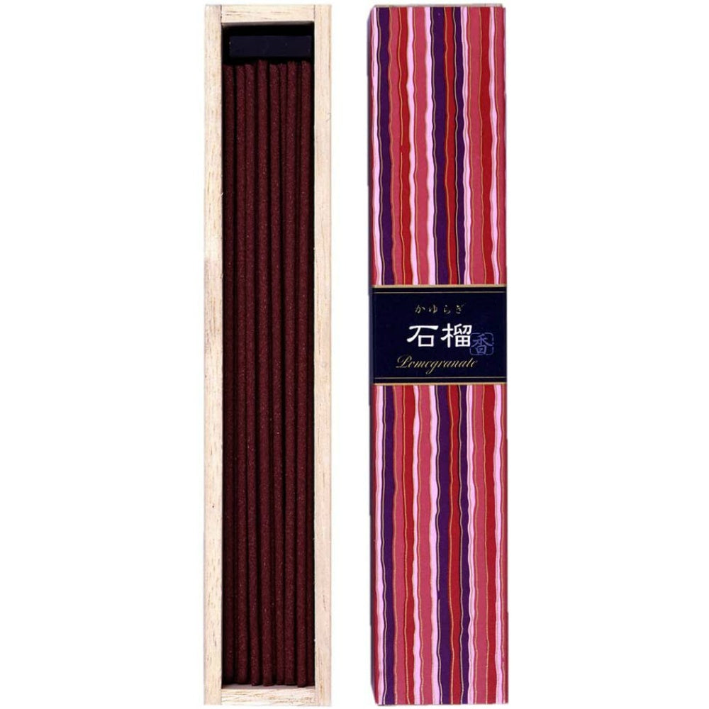 日本香堂 かゆらぎ スティック 石榴 40本 3個セット まとめ売り