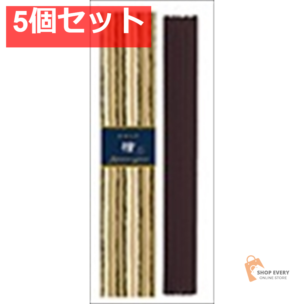 かゆらぎ 檜 スティック40本入 香立付 5個セット まとめ売り