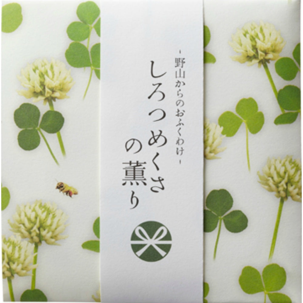 日本香堂 野山からのおふくわけ しろつめくさの薫り スティック 12本入 7個セット まとめ売り
