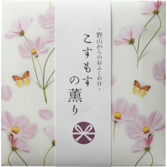 日本香堂 野山からのおふくわけ こすもすの薫り スティック 12本入