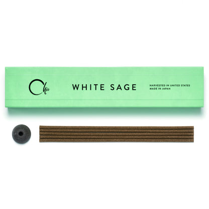 日本香堂 CHIE WHITE SAGE スティック 8個セット まとめ売り