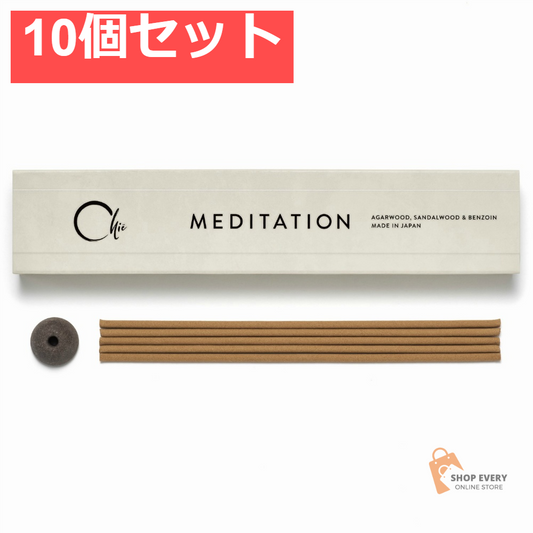 日本香堂 CHIE MEDITATION スティック 10個セット まとめ売り