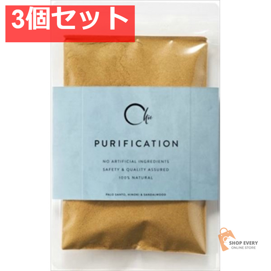 日本香堂 CHIE PURIFICATION パウダー 30g 3個セット まとめ売り