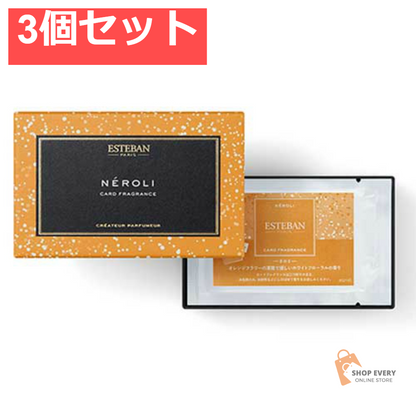 エステバン カードフレグランス ネロリ 3個セット まとめ売り