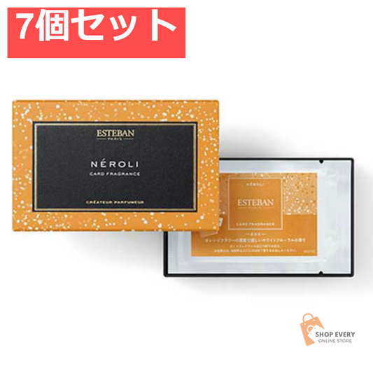 エステバン カードフレグランス ネロリ 7個セット まとめ売り