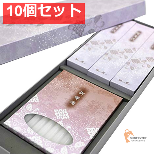 日本香堂 二種香 雪月花 1000 包装品 10個セット まとめ売り