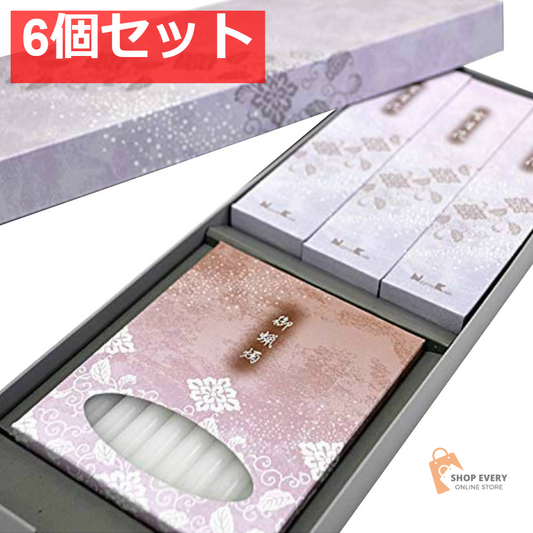 日本香堂 二種香 雪月花 1000 包装品 6個セット まとめ売り