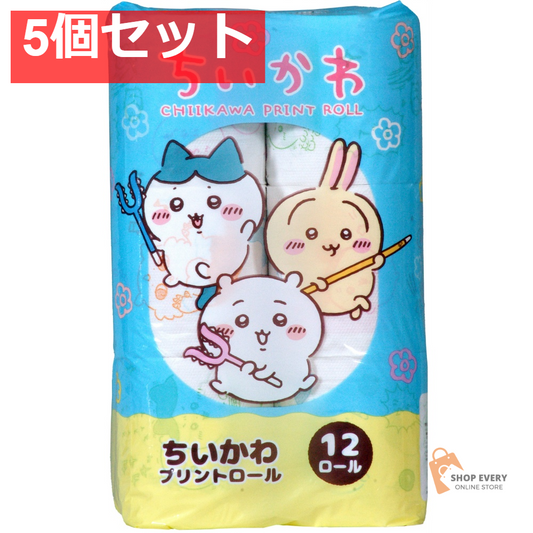 ちいかわ 12ロール ダブル 5個セット まとめ売り