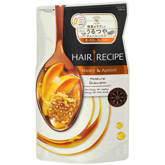 ヘアレシピ ハニーアプリコット エンリッチモイスチャーレシピ シャンプー 詰め替え