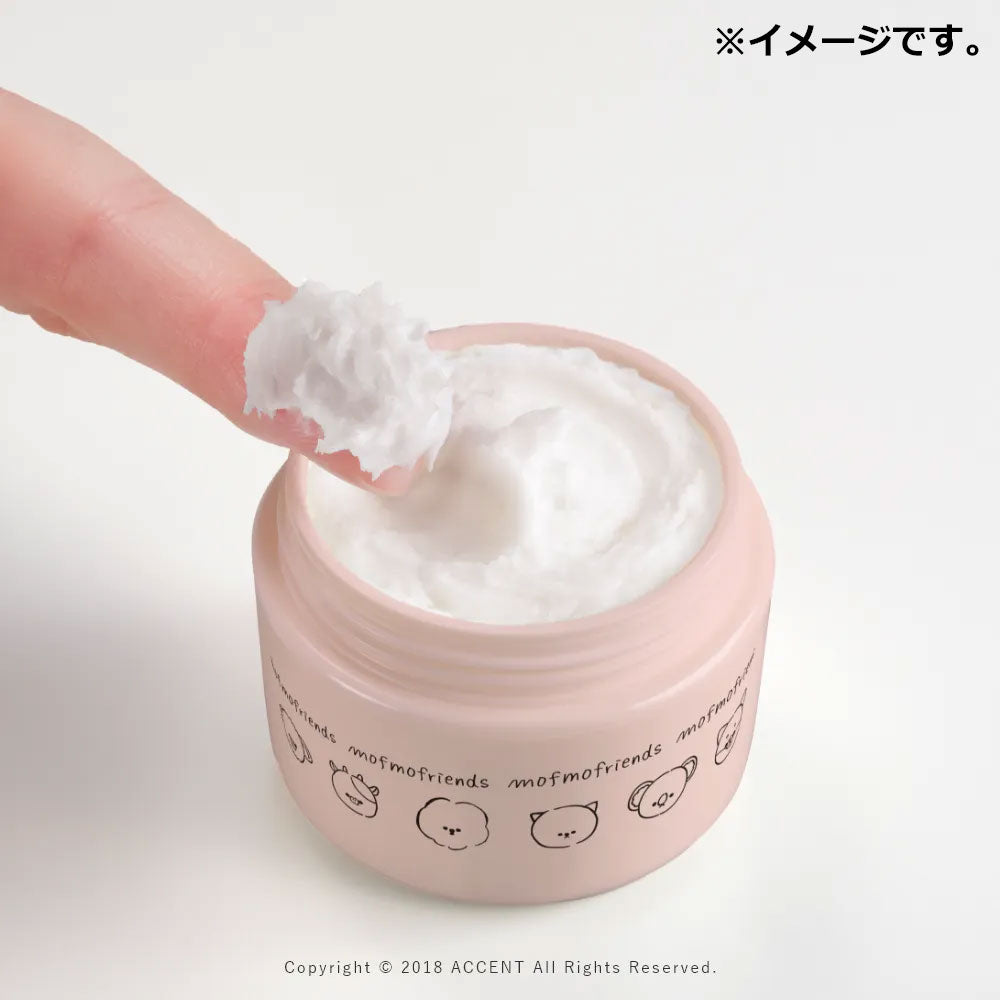 モフモフレンズ しっとり肌バリアクリーム 高保湿クリーム 桃の香り 50g 8個セット まとめ売り