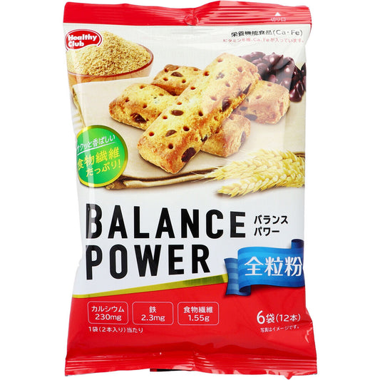 バランスパワー 全粒粉味 袋入 6袋(12本)入
