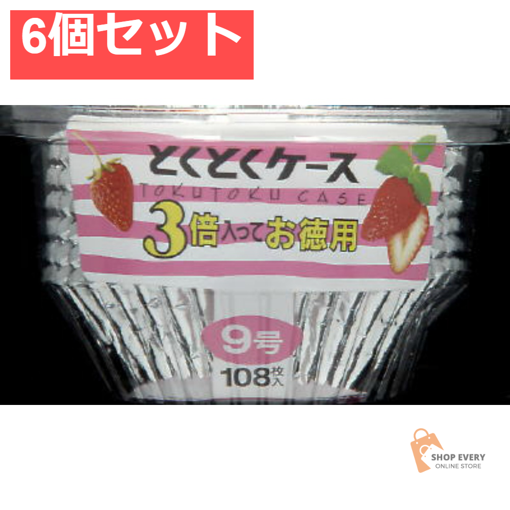 東洋アルミ とくとくケース 9号 108枚入 6個セット まとめ売り