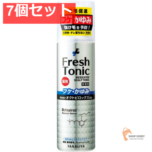 柳屋 薬用育毛フレッシュトニック フケ・かゆみ 無香料 7個セット まとめ売り